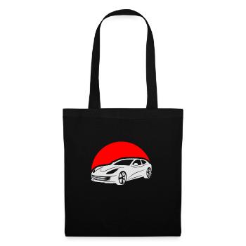 automobile - Tote Bag - black - Front