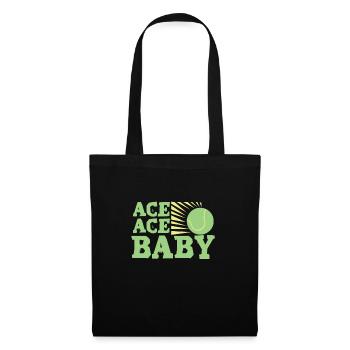 Tennis Ace Ace Baby - Sac en tissu - noir - Devant