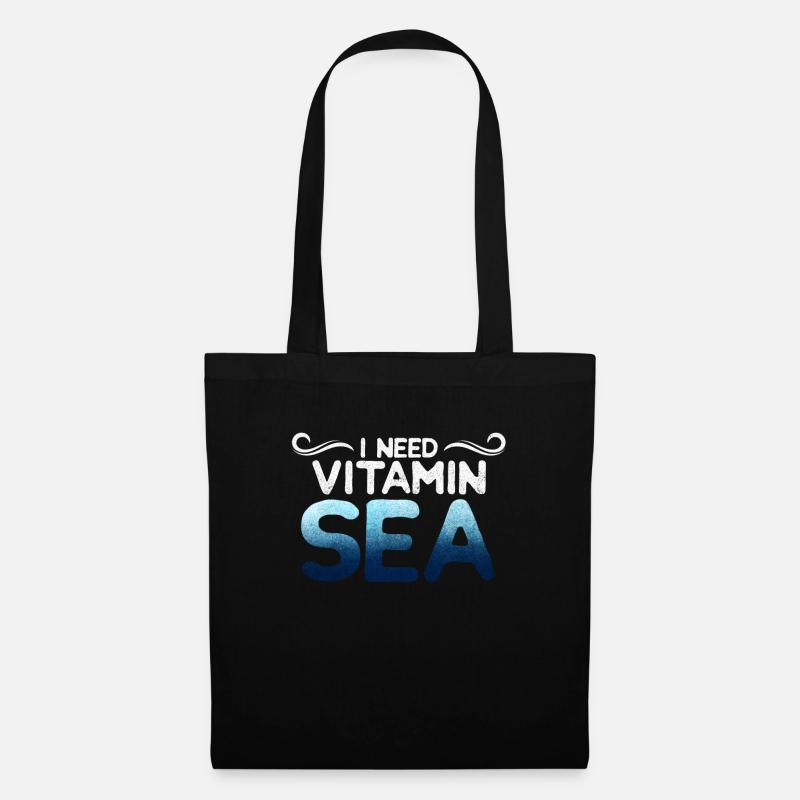 Vitamin Sea - Stoffbeutel - Schwarz