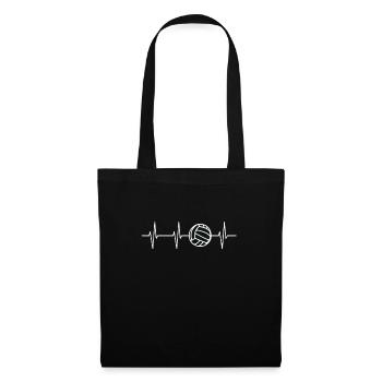 Volleyball love volleyball team - Tote Bag - black - Front