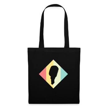 microphone - Tote Bag - black - Front