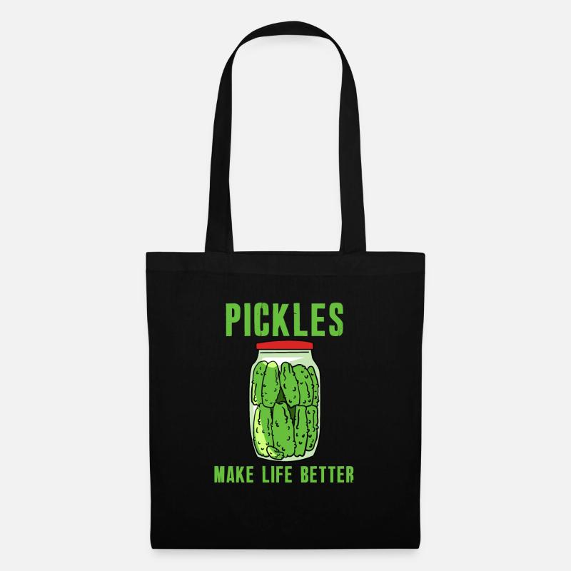 Pickles Make Life Better - Tote Bag - black
