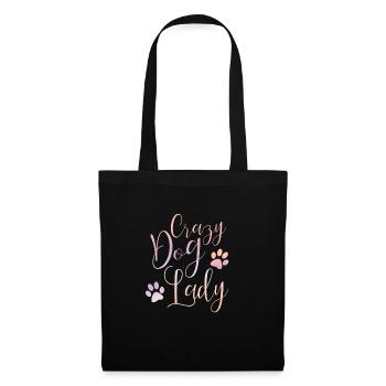 CRAZY DOG DADY - Sac en tissu - noir - Devant