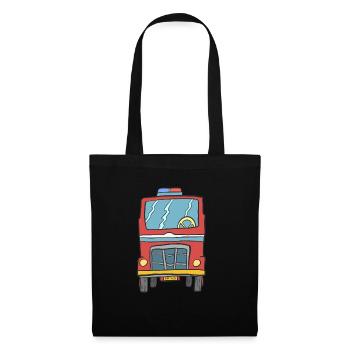 Kids T-Shirt - Tote Bag - black - Front