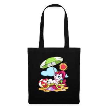 Unicorn T-Shirt - Tote Bag - black - Front