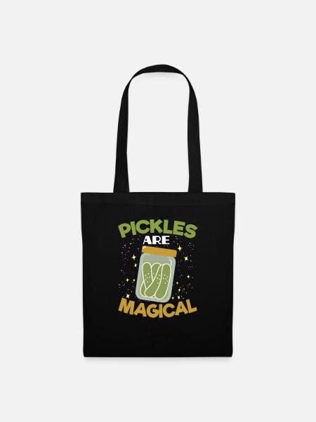 Pickels are Magical - Stoffbeutel - Schwarz