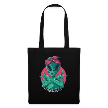 étranger - Sac en tissu - noir - Devant