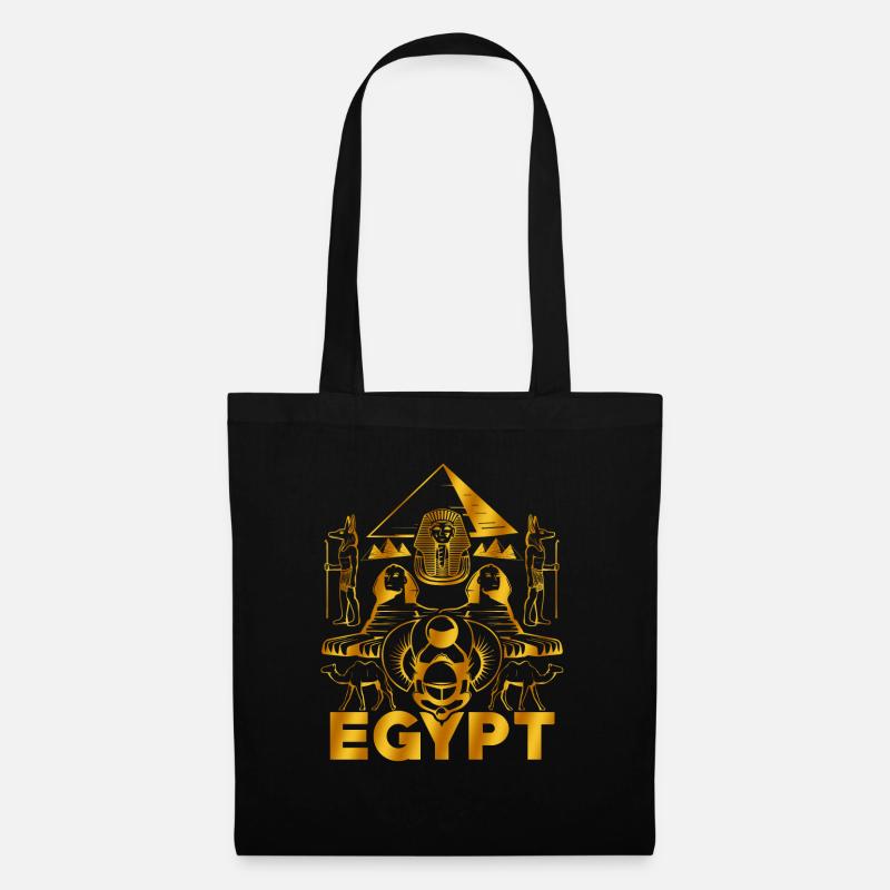 Ägypten - Stoffbeutel - Schwarz