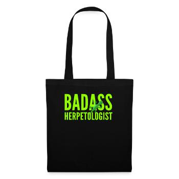Herpetology Zoology Zoologist Gift - Tote Bag - black - Front