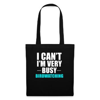 bird watching - Tote Bag - black - Front