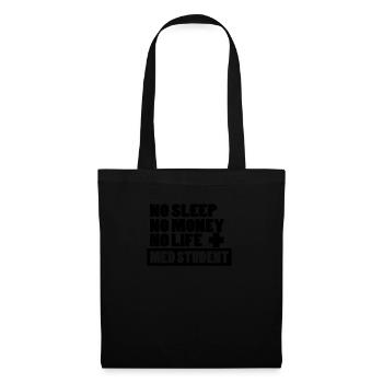 Medicine student, gift, funny saying - Tote Bag - black - Front