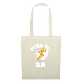 Cadeau cool Born To Run - Sac en tissu - nature - Devant