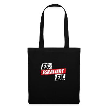 It escalates anyway party music open air gift - Tote Bag - black - Front