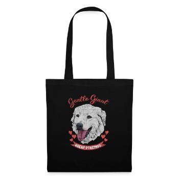 Pyrenean Mountain Dog Great Pyrenees - Tote Bag - black - Front