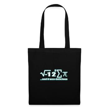 I Ate Some Pie I 8 Sum Pi Funny math gift - Tote Bag - black - Front