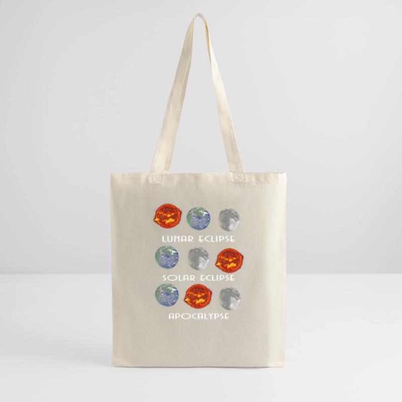 Lunar Eclipse Solar Eclipse Apocalypse Stoffbeutel