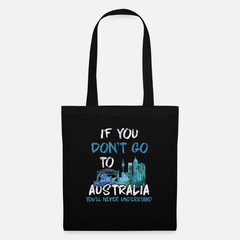 Australia - Tote Bag - black