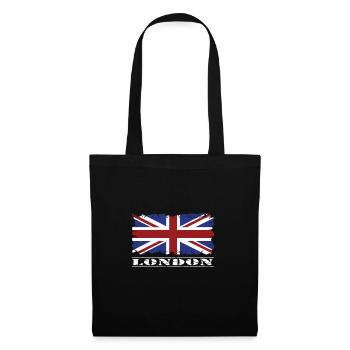 London Union Jack Great Britain Brexit Gift - Tote Bag - black - Front