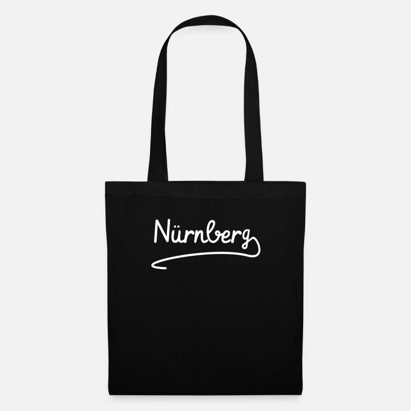 Nürnberg Geschenk - Stoffbeutel - Schwarz