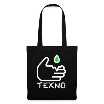 Tekno Acid Sound System Tribal 23 Partie Libre Tekno - Sac en tissu - noir - Devant