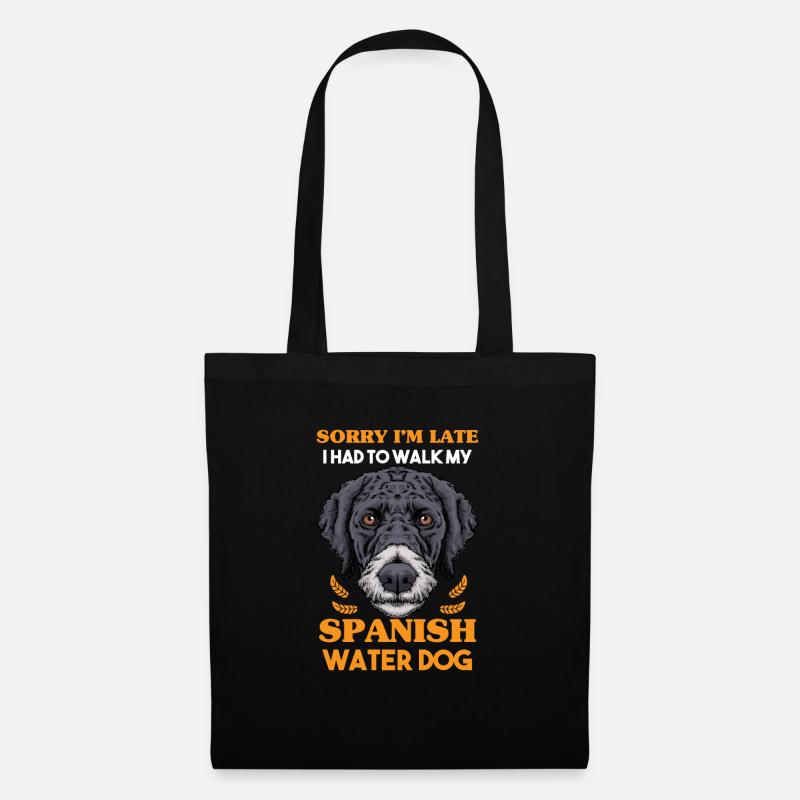 Spanish Water Dog - Stoffbeutel - Schwarz