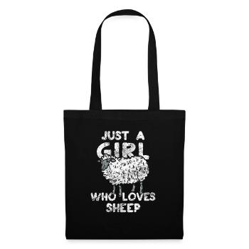 Sheep - Tote Bag - black - Front