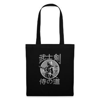 Samurai - Stoffbeutel - Schwarz - Vorne