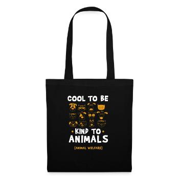 animal welfare - Tote Bag - black - Front