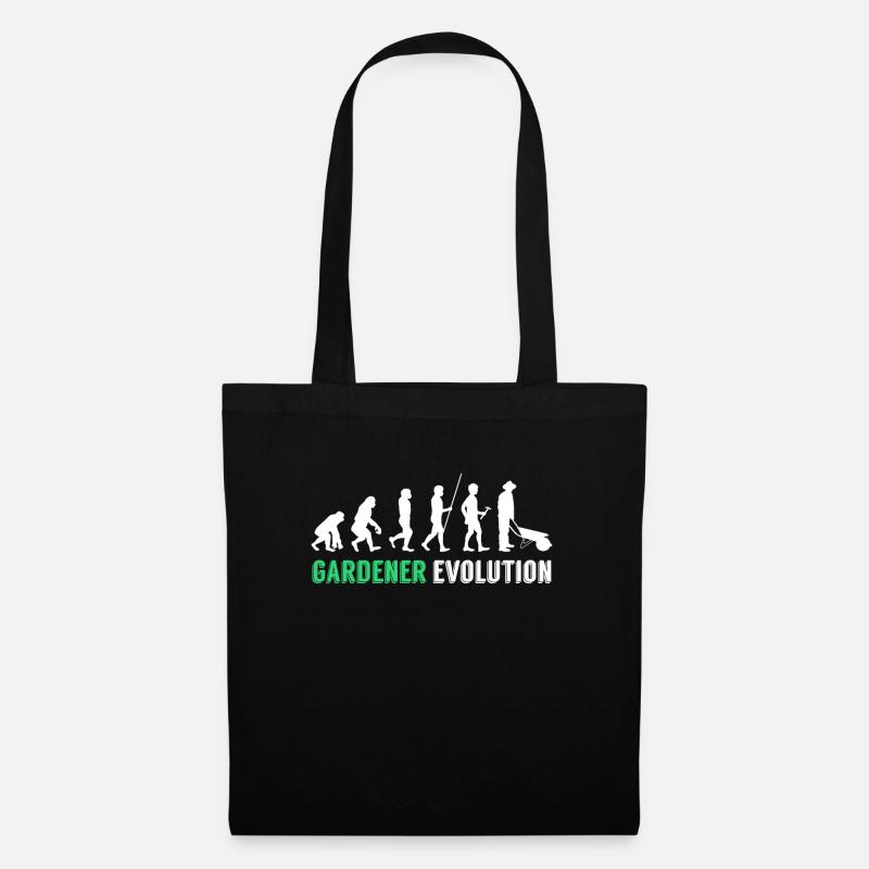 Gardener Evolution - Stoffbeutel - Schwarz