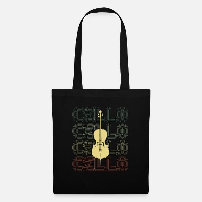 Cello - Stoffbeutel - Schwarz