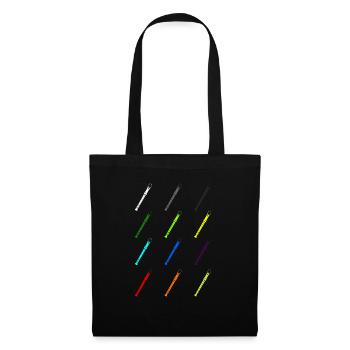 Funny Flute Instrument Jazz Marching Band Gift - Tote Bag - black - Front