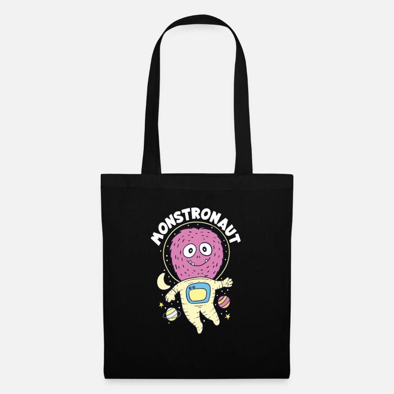 MONSTRONAUT - Tote Bag - black