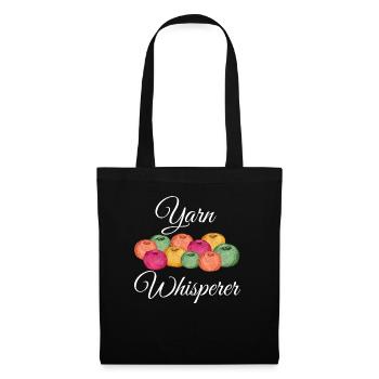 Yarn Whisperer Yarn Whisperer Knitting Crochet - Tote Bag - black - Front