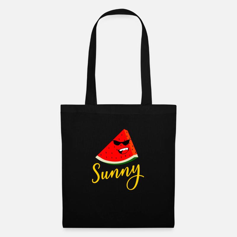 Sunny Melon - Tote Bag - black