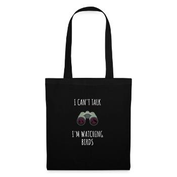 Observation d'oiseaux Jumelles Birdwatcher - Sac en tissu - noir - Devant