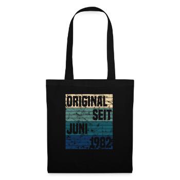 Original June 1982 37th birthday present - Tote Bag - black - Front