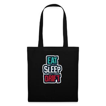 Tuning: Eat Sleep Drift - Stoffbeutel - Schwarz - Vorne