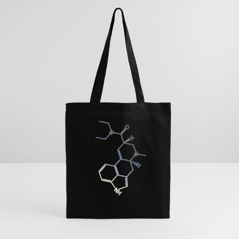 LSD Structural Formula Molecule A. Hofmann Bicycle Day Tote Bag