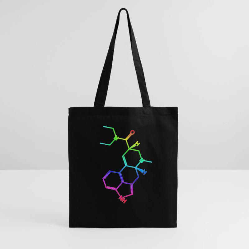 LSD Structural Formula Molecule A. Hofmann Bicycle Day Tote Bag