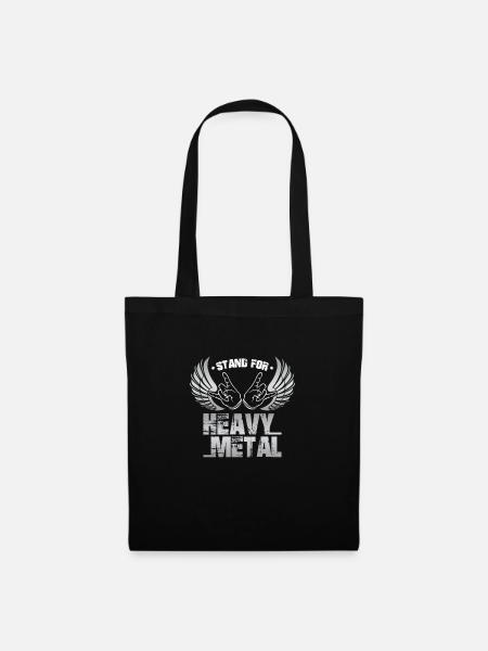 Heavy Metal Logo - Stoffbeutel - Schwarz