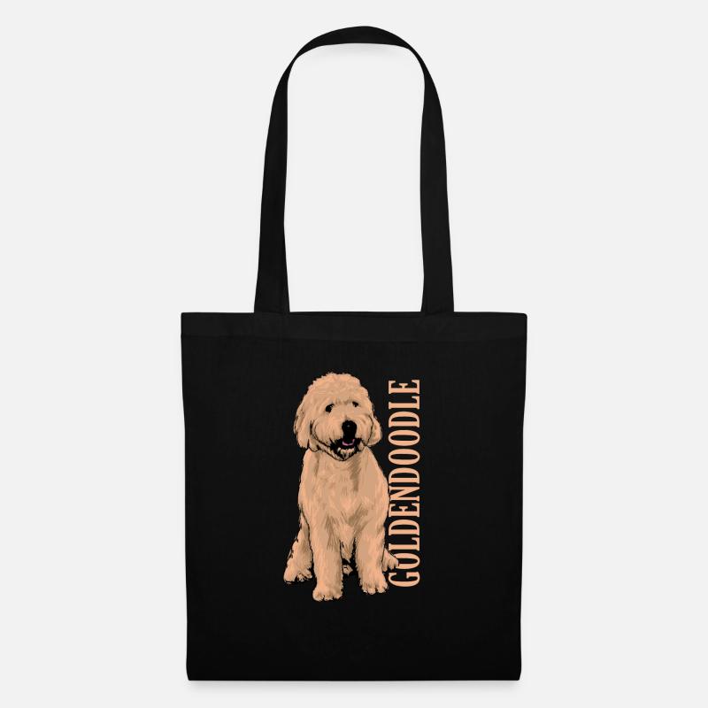 Goldendoodle - Stoffbeutel - Schwarz