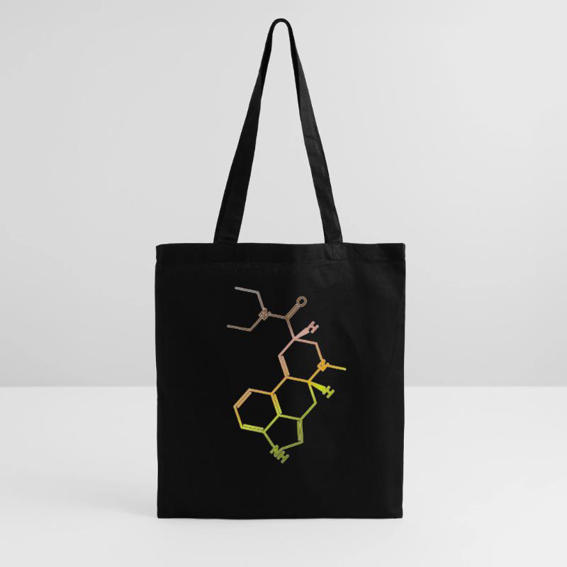 Molécule de formule structurelle LSD A. Hofmann Bicycle Day Sac en tissu