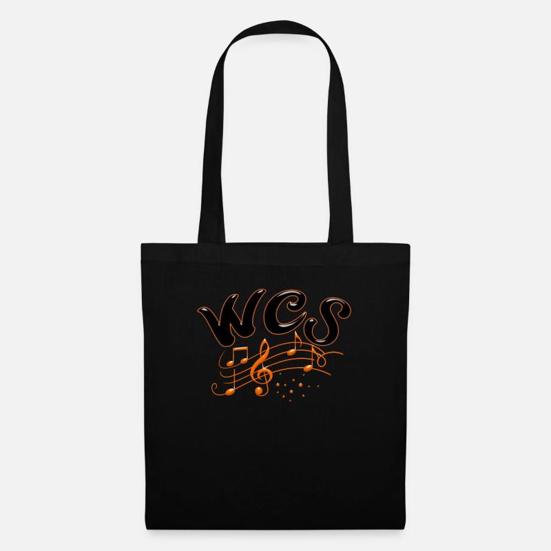 West Coast Swing Dance Geschenk T-Shirt - Stoffbeutel - Schwarz