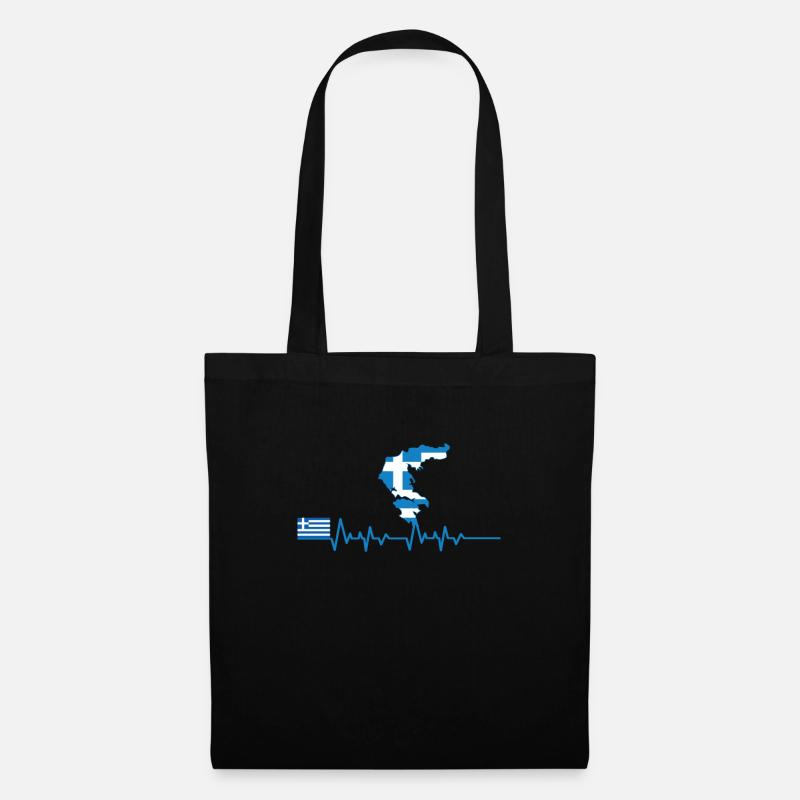 Greece - Tote Bag - black