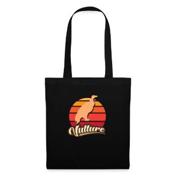 Vulture vulture in front of the sun - Tote Bag - black - Front