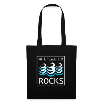 Whitewater rafting - Tote Bag - black - Front