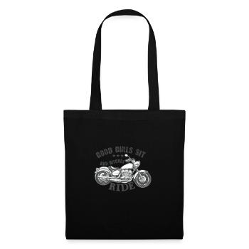 GOOD GIRLS SIT - Tote Bag - black - Front