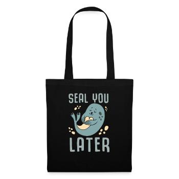 seal - Tote Bag - black - Front