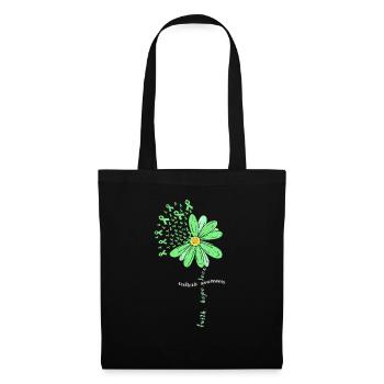 Flower Faith Hope Love Scoliosis Awareness - Tote Bag - black - Front