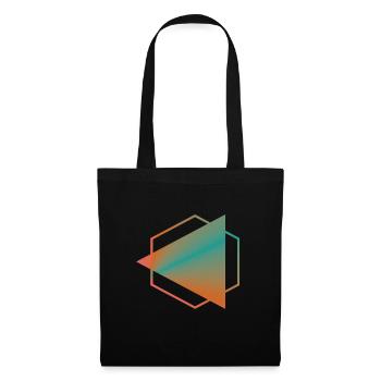 hexagon Ver 4 - Tote Bag - black - Front